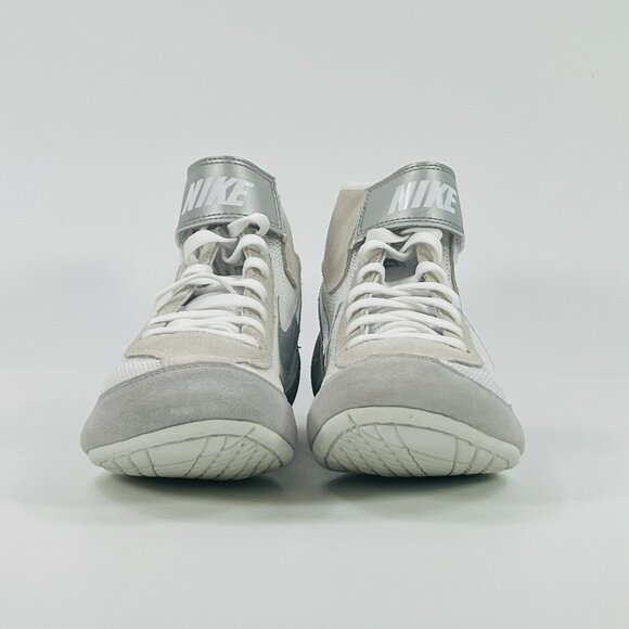 Nike Speedsweep 7 'White Metallic Silver' 366683-100 Wrestling Multi Size - Picture 5 of 10